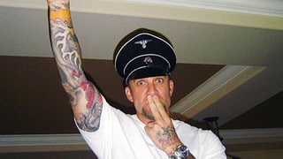 Jesse James Poses as a Nazi