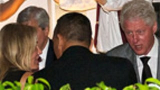 Cameron Diaz, Alex Rodriguez Hang With Bill Clinton