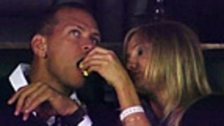 PIC: Cameron Diaz, A-Rod Pack on PDA at Super Bowl