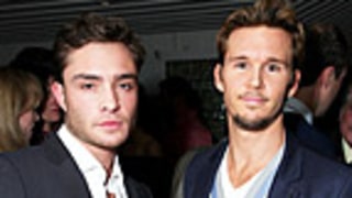 Ed Westwick, Ryan Kwanten Party Together in West Hollywood