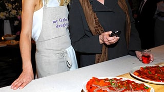 Gwyneth and Martha Heart Pizza!