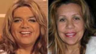 George Lopez Does Drag as Alleged Arnold Mistress Mildred Baena