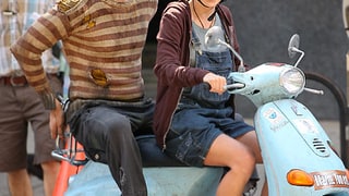 Big Yuks on a Vespa
