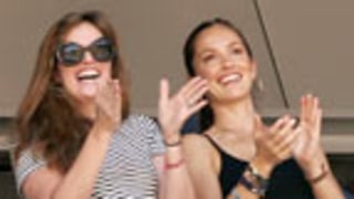 Minka Kelly Cheers for Derek Jeter's 3000th Hit