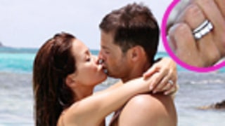 Bikini-Clad Brooke Burke Flashes Wedding Ring During Sexy Honeymoon