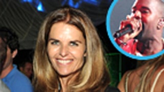 Maria Shriver Rocks Out to Kanye West