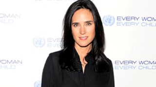 Jennifer Connelly Debuts Post-Baby Bod in Sheer Top, Bra