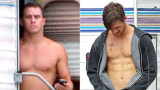 Magic Mike's Hunks Start Stripping on Set!