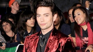 Whoa! Jackson Rathbone Rocks Red Velvet Suit at Breaking Dawn Premiere