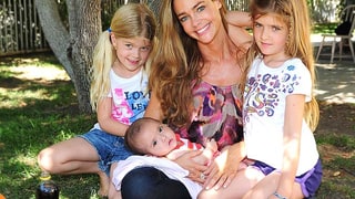 Denise Richards, Lola, Sam and Eloise