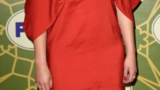 Jenna Ushkowitz at a Golden Globes Kick Off Party
