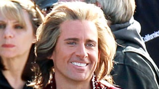 PIC: Steve Carell Wears Blonde Wig, Bejeweled Velvet Suit