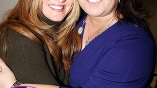 Rosie O'Donnell and Michelle Rounds