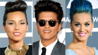 Alicia Keys, Katy Perry Copy Bruno Mars' Hairstyle!