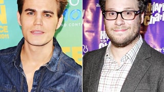 Paul Wesley and Seth Rogen