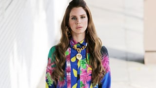 Lana Del Rey Poses in Crazy, Colorful Getup