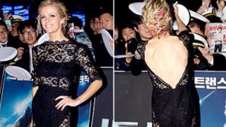 Brooklyn Decker Stuns in See-Through Black Dress, Shows Off Pink Hair