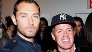 Jude Law Hits Up Event for Photographer Ben Watts in NYC