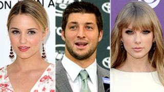 Dianna Agron and Tim Tebow Deny Love Triangle With Taylor Swift