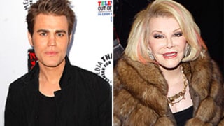 Paul Wesley, Joan Rivers' Plane Struck by Lightning on Friday the 13th!