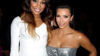 Monica and Kim Kardashian