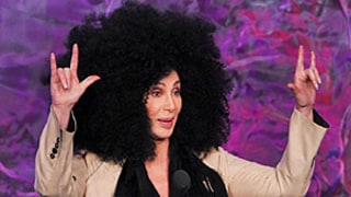 Cher Debuts Giant Afro at GLAAD Media Awards