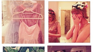Taylor Swift, Dianna Agron Play Dress Up for Shirley MacLaine's Birthday