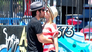 Emily VanCamp, Josh Bowman Make Out in Public