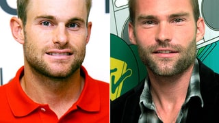 Andy Roddick and Seann William Scott
