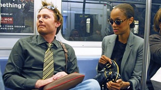 Clay Aiken and Tyra Banks