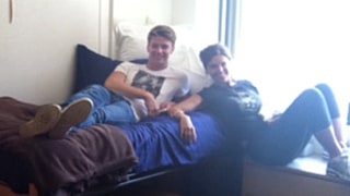 PIC: Maria Shriver Helps Son Patrick Schwarzenegger Move Into College Dorm