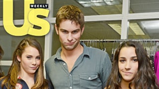 Fierce Five Gymnasts Receive Surprise Visit From Chace Crawford!