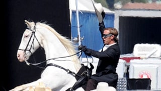 PIC: See Armie Hammer, As The Lone Ranger, Ride His White Stallion
