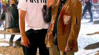 Jake Johnson and Zooey Deschanel