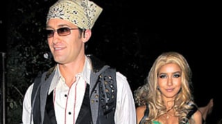 Matthew Morrison, Girlfriend Dress as Vintage Justin Timberlake, Britney Spears