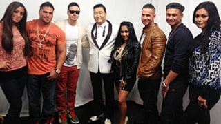 LOL! See Psy Teach the Jersey Shore Cast to
