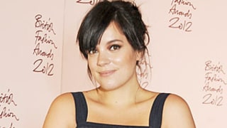 PICTURE: Pregnant Lily Allen Shows Off Baby Bump in Silky Gown at British Fashion Awards