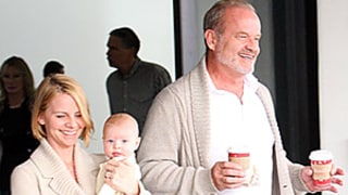 Kelsey Grammer's Daughter Faith, 4 Months, Did Not Leave Airport Without Riding in Car Seat, Says Rep
