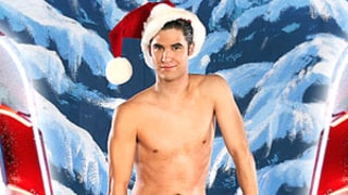 Darren Criss Wears Sexy Santa Costume, Goes Shirtless in Glee Calendar