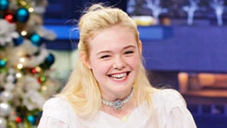 Elle Fanning Giggles, Blushes, Talking About First Onscreen Kiss