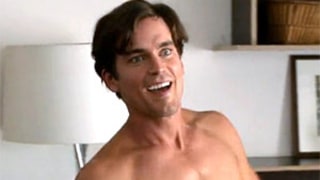 Matt Bomer Goes Shirtless, Does Ab Crunches on The New Normal