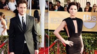 Peter Facinelli's New Girlfriend Jaimie Alexander Stuns in Sexy Gown at SAG Awards