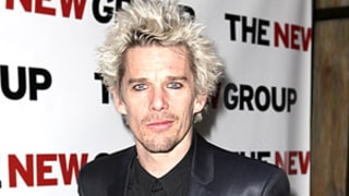 Ethan Hawke Rocks Blonde Spiky Hair, Looks Like Billy Idol: Picture