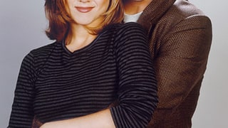 Rachel Green and Ross Geller