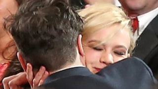 Carey Mulligan Wipes Away a Tear When Husband Marcus Mumford Wins Album of the Year at 2013 Grammys