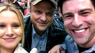 Kristen Bell Reunites With Veronica Mars Costars Max Greenfield, Enrico Colantoni