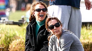 Britney Spears Joins Ex-Husband Kevin Federline and His Girlfriend Victoria Prince at Sons' Soccer Game: Pictures