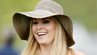 Lindsey Vonn Watches Boyfriend Tiger Woods Play Golf at the Masters in Augusta: Picture