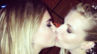 Sienna Miller, Cara Delevingne Kiss at Met Gala: Picture