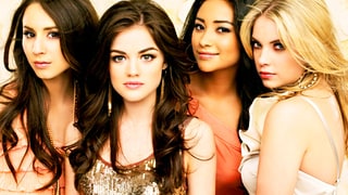 Troian Bellisario, Lucy Hale, Shay Mitchell and Ashley Benson